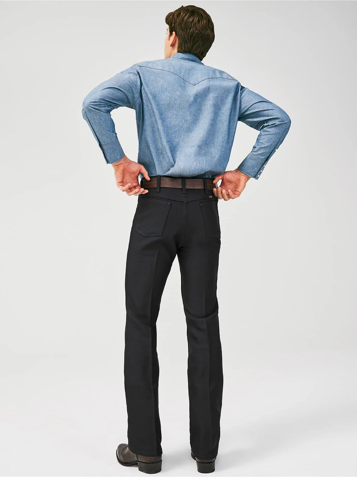 Men's Wrangler Wrancher Dress Jean #00082NVX