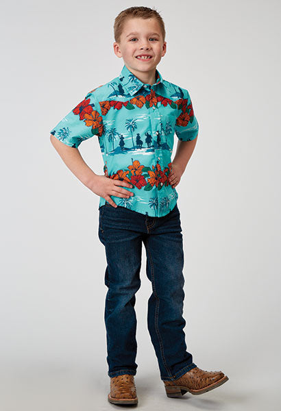 Boy's Roper Snap Front Shirt #03-031-0064-0318
