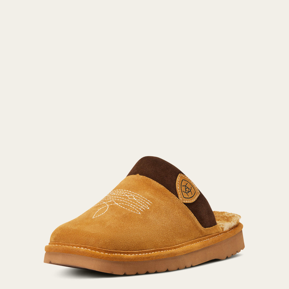 靴 sanders  slipper Albert | Mens House Slipper | Leather Sole