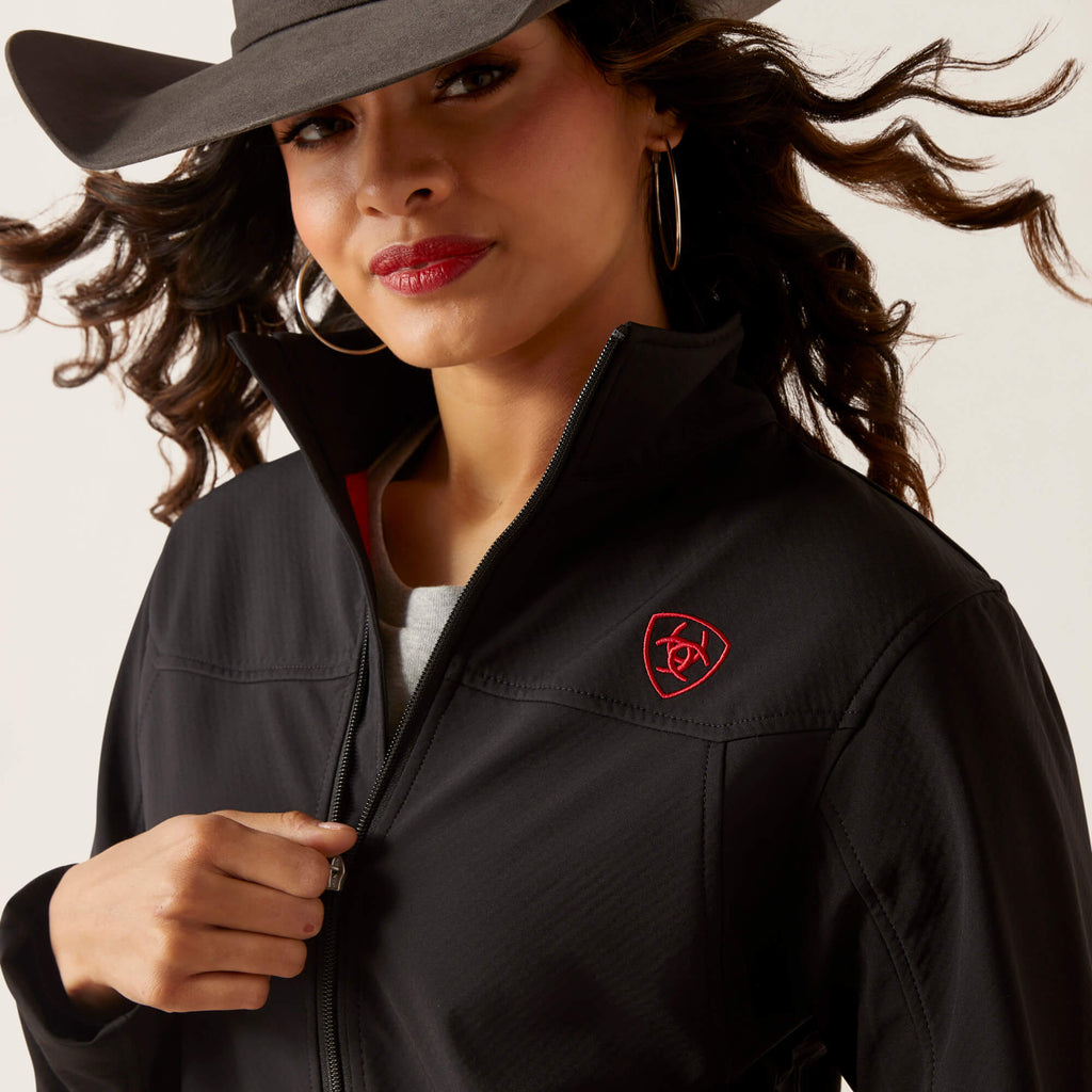 Women's Ariat Classic Team Softshell Brand Jacket #10043057