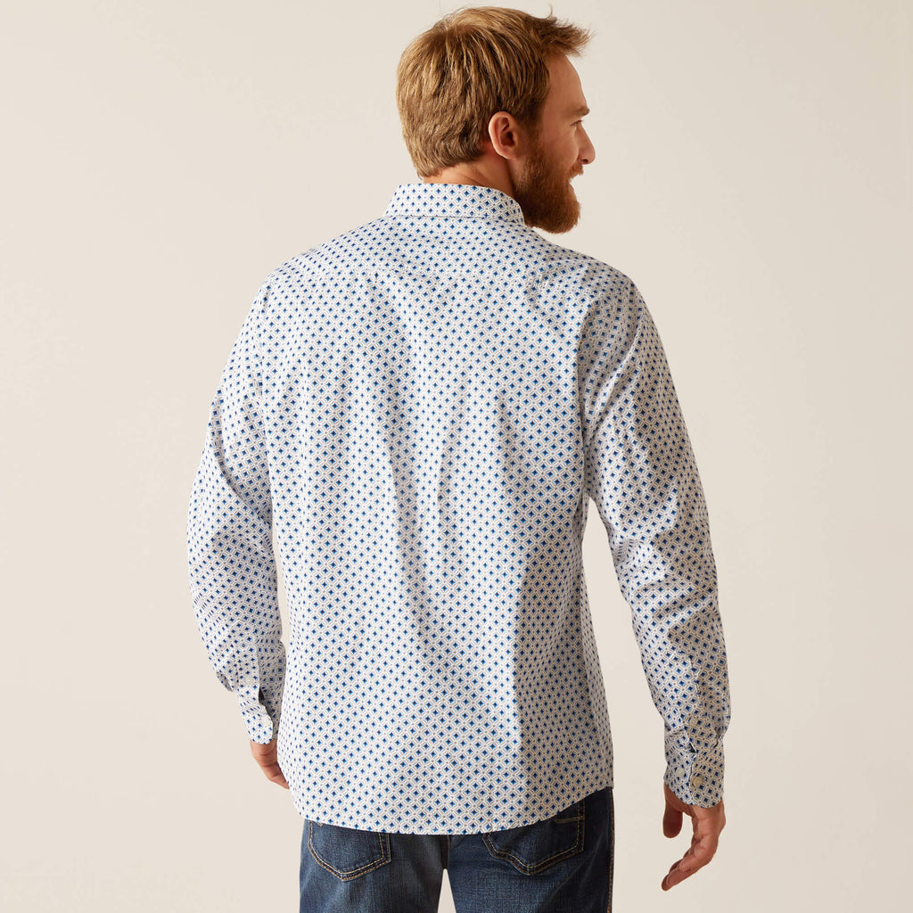 Men's Ariat Mac Stretch Modern Fit Button Down Shirt #10047419