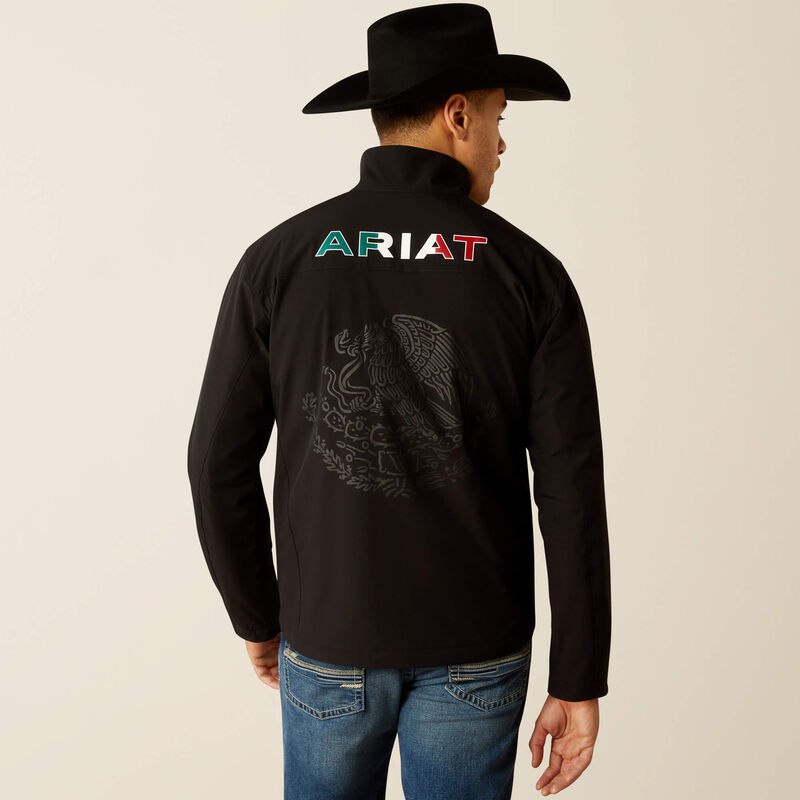 Men's Ariat Pioneer StretchShell Mexico Jacket #10054234-C | High