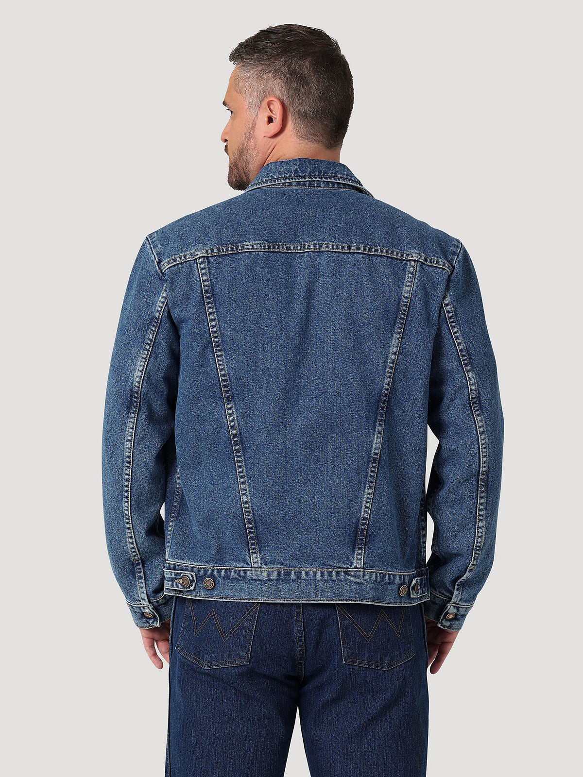 Men's Wrangler Cowboy Cut Unlined Denim Jacket #112335728