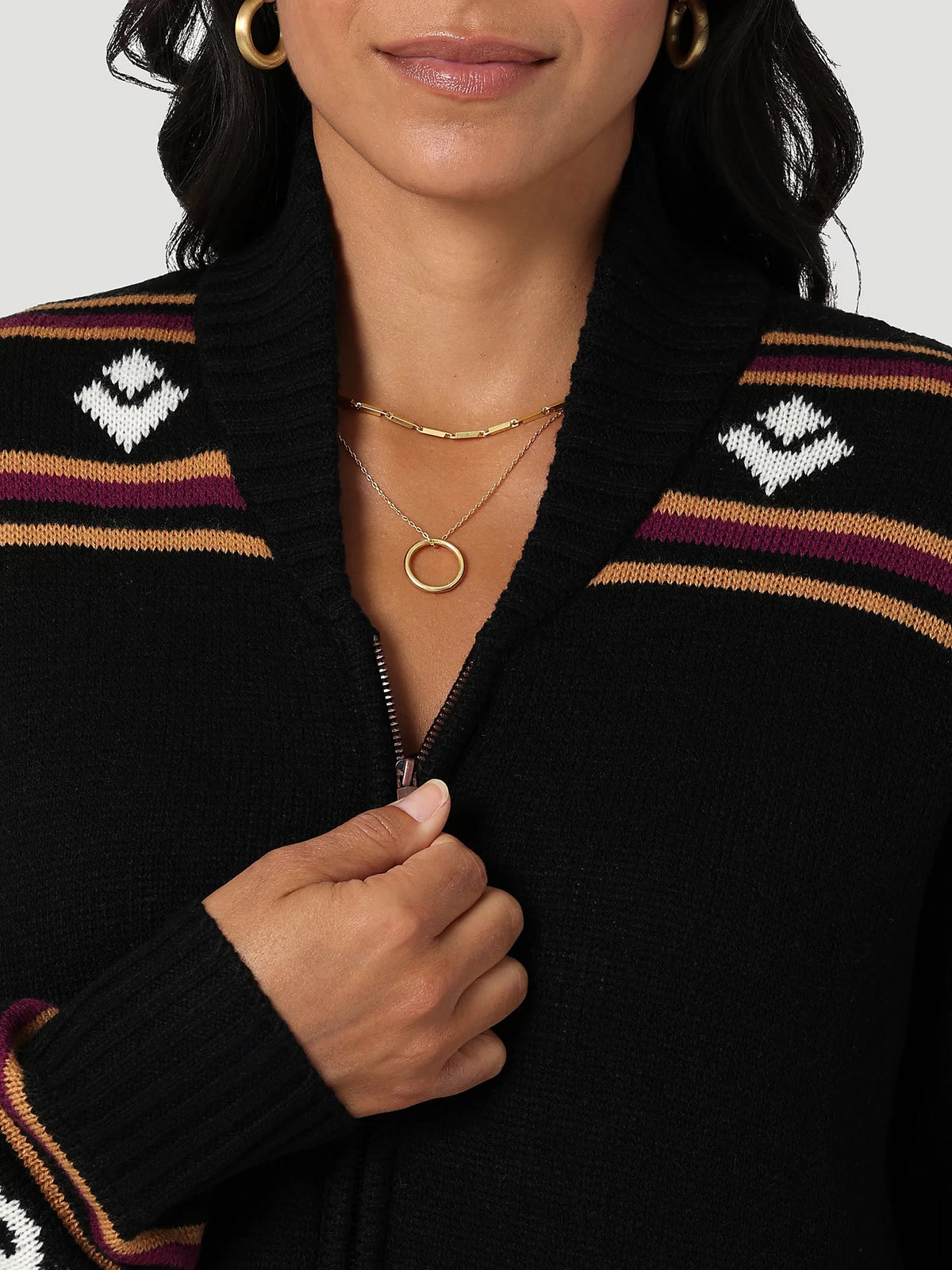Women's Wrangler Cowboy Full Zip Cardigan #112335804 | High