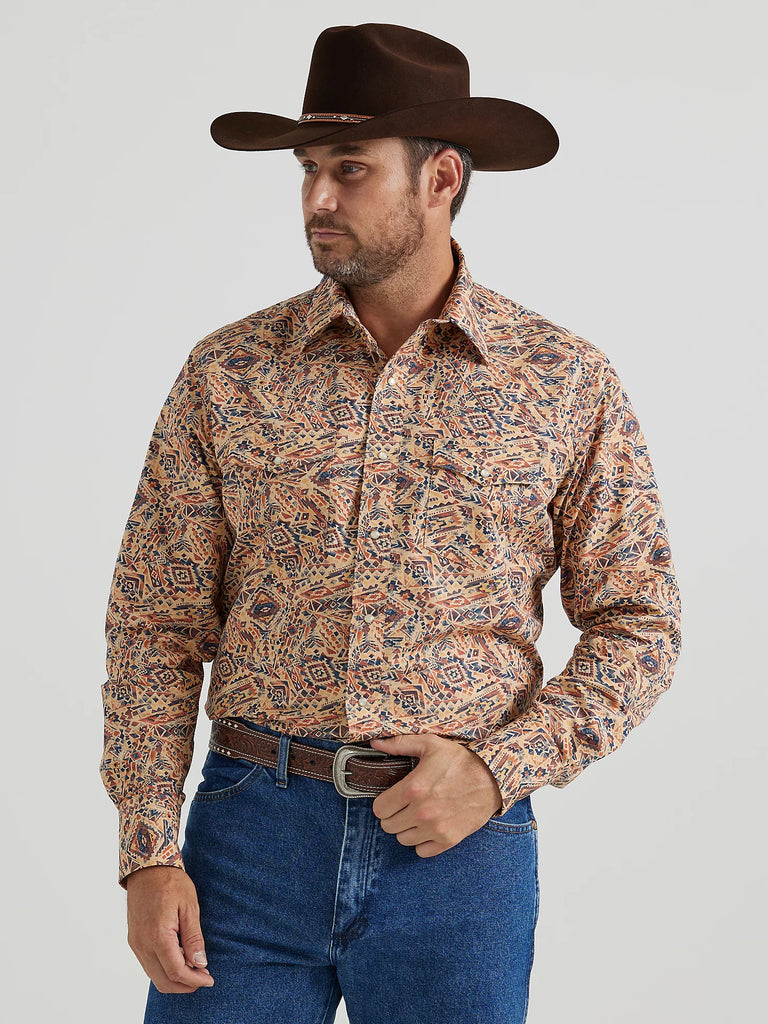 Men's Wrangler Checotah Snap Front Shirt #112346072