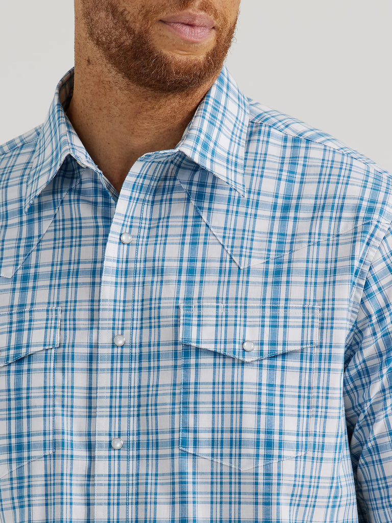 Men's Wrangler Wrinkle Resist Snap Front Shirt #112346251X