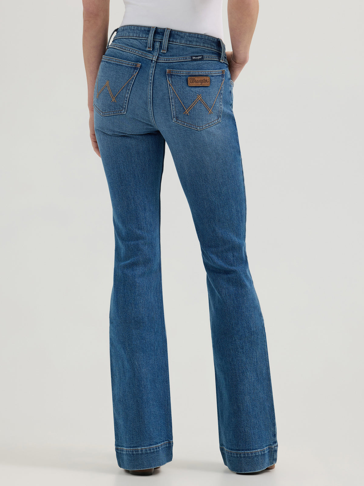Women's Wrangler Retro Mae Wide Leg Trouser Jean #112364569 | High