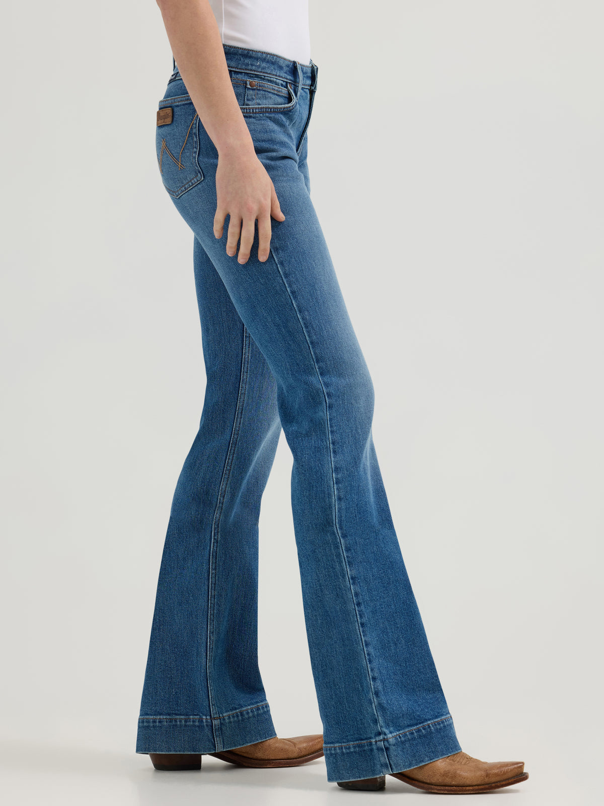 Women's Wrangler Retro Mae Wide Leg Trouser Jean #112364569 | High