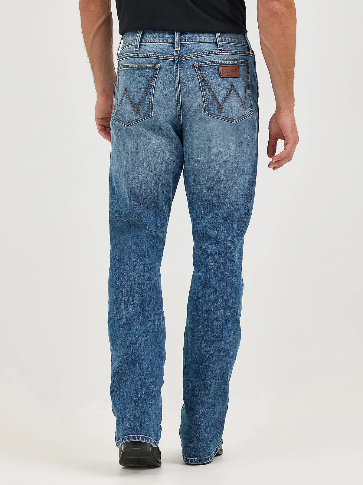 Wrangler heren Jeans Premium Relaxed Fit Boot Cut Jean