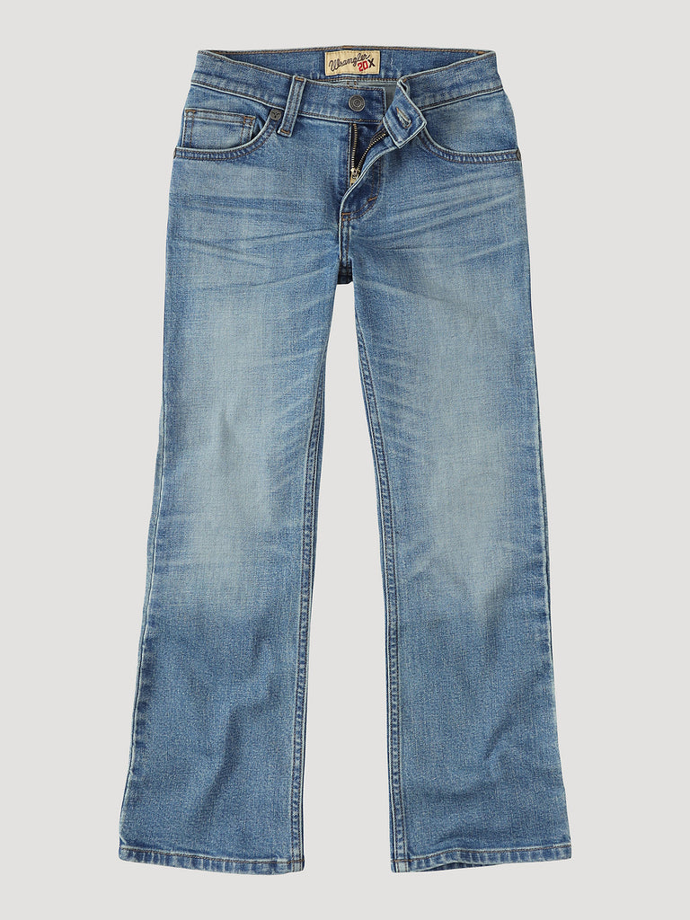 Boy's Wrangler 20X No. 42 Vintage Bootcut Slim Fit Jean #112335421X (Sizes 18-20)