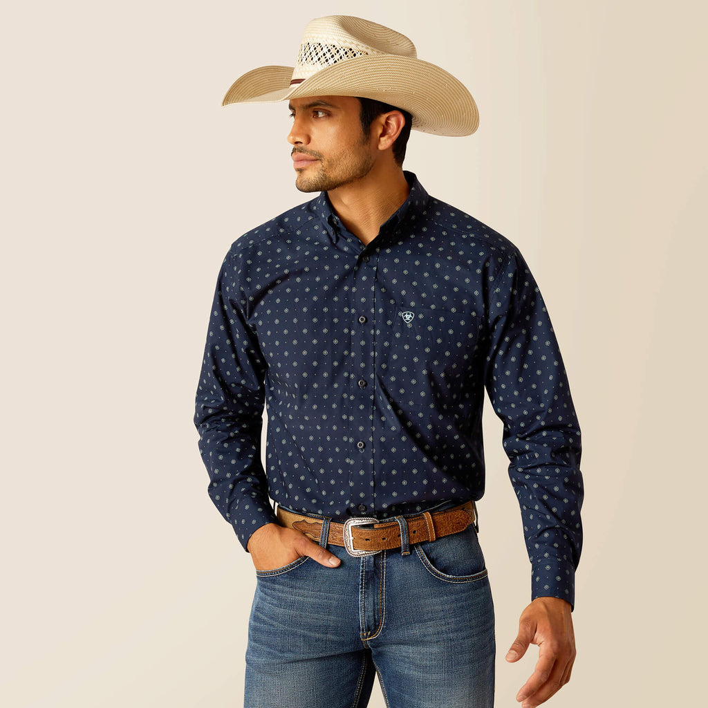 Men's Ariat Percy Classic Fit Button Down Shirt #10048382