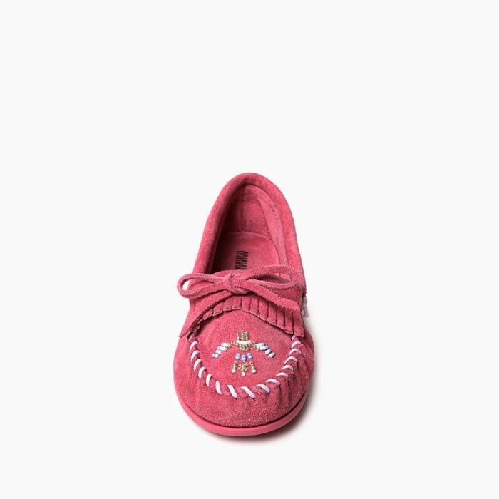 Children's Minnetonka Thunderbird Animikii Hardsole Moccasin