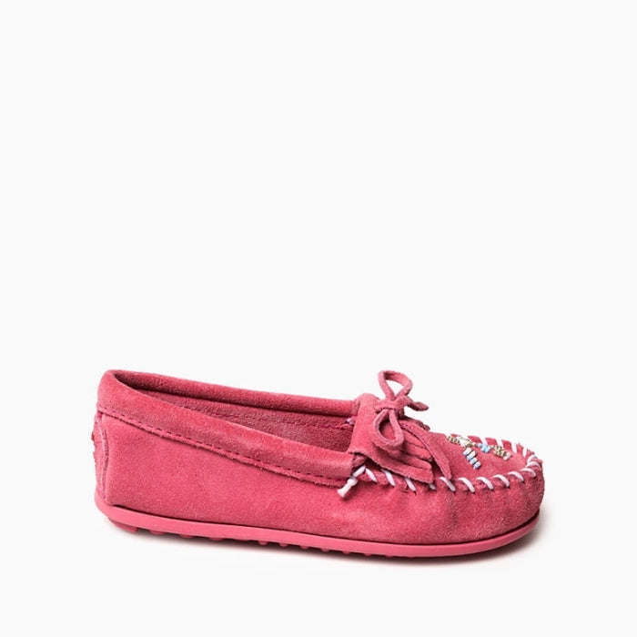 Children's Minnetonka Thunderbird Animikii Hardsole Moccasin