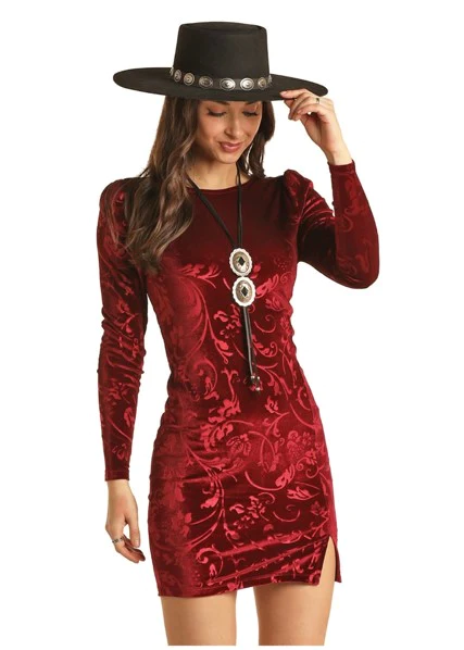 Women's Rock & Roll Cowgirl Dress #BWD2R02955