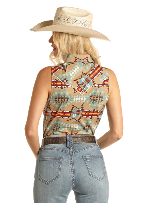 Women's Rock & Roll Cowgirl Snap Front Shirt #RRWSSSR0RH