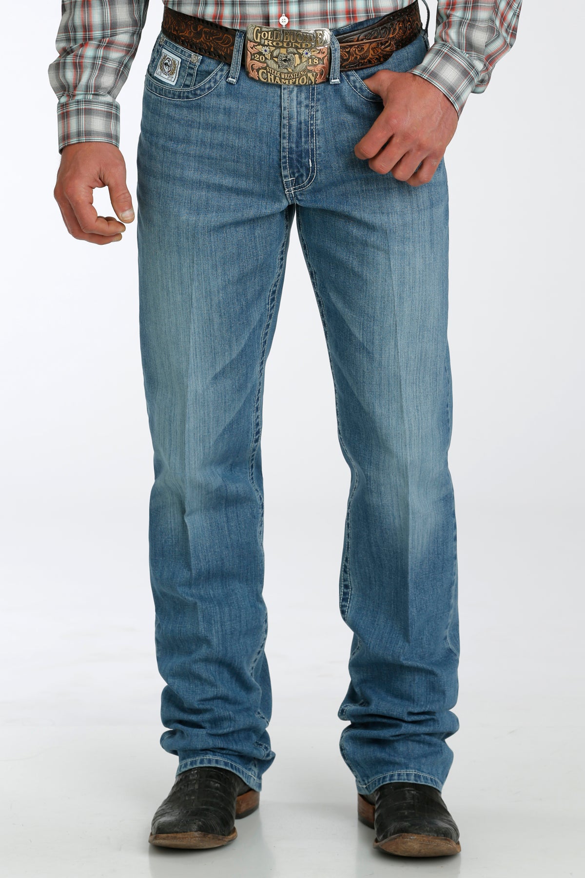 Men's Cinch Relaxed Fit White Label Jean #MB92834056 | High