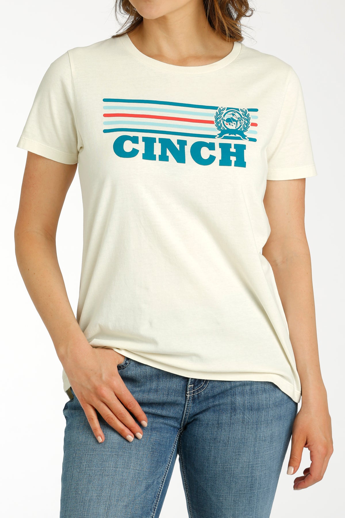 Tierna Cinch Pleated Shirt - White