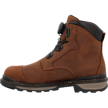 Men's Rocky Rams Horn BOA Composite Toe Waterproof Work Boot