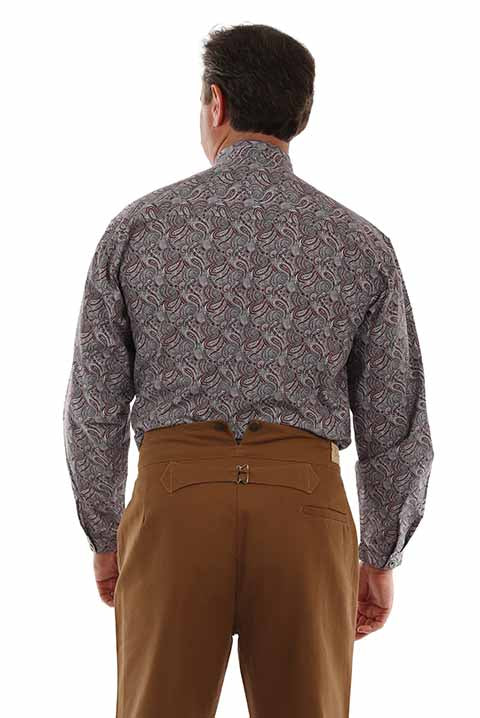 Scully - Mens Paisley Shirt Scully - Mens Paisley Shirt