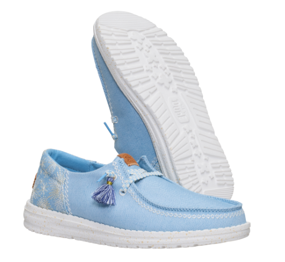 Women's Hey Dude Wendy Funk Embroidered Floral Shoe #44237
