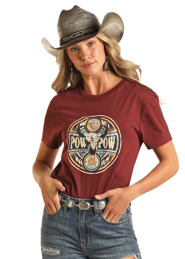Men's Rock & Roll Cowboy T-Shirt #BU21T04431