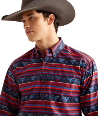 Men's Ariat Pike Classic Fit Button Down Shirt #10047159