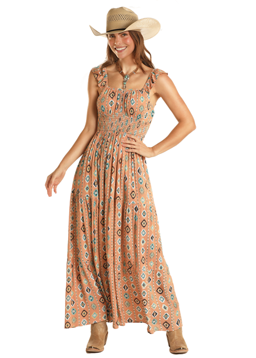 Women s Maxi Dress RRWRD0R16K High Country Western Wear