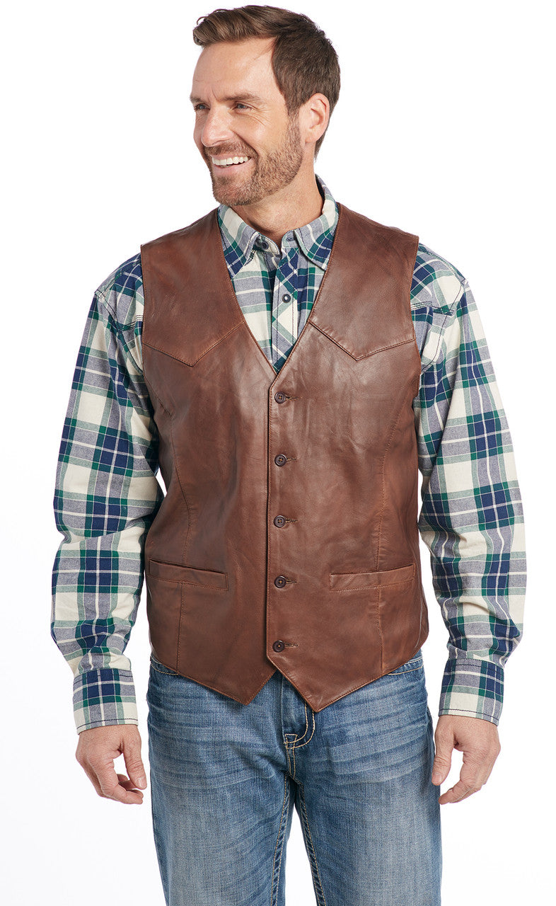 Men's Cripple Creek Lamb Nappa Vest #ML3064-91 | High Country
