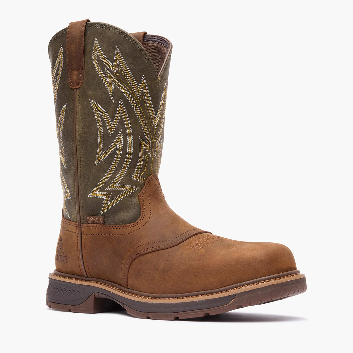 Men's Rocky Ride LTE Carbon Toe Waterproof Work Boot #RKW0481