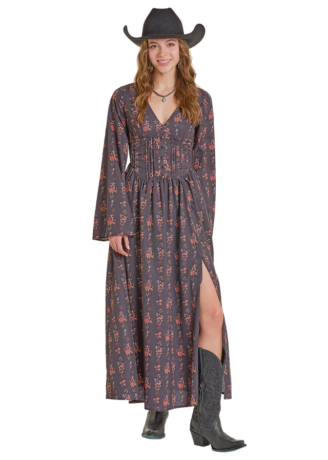 white christmas dresses Rodeo Western Print Dress