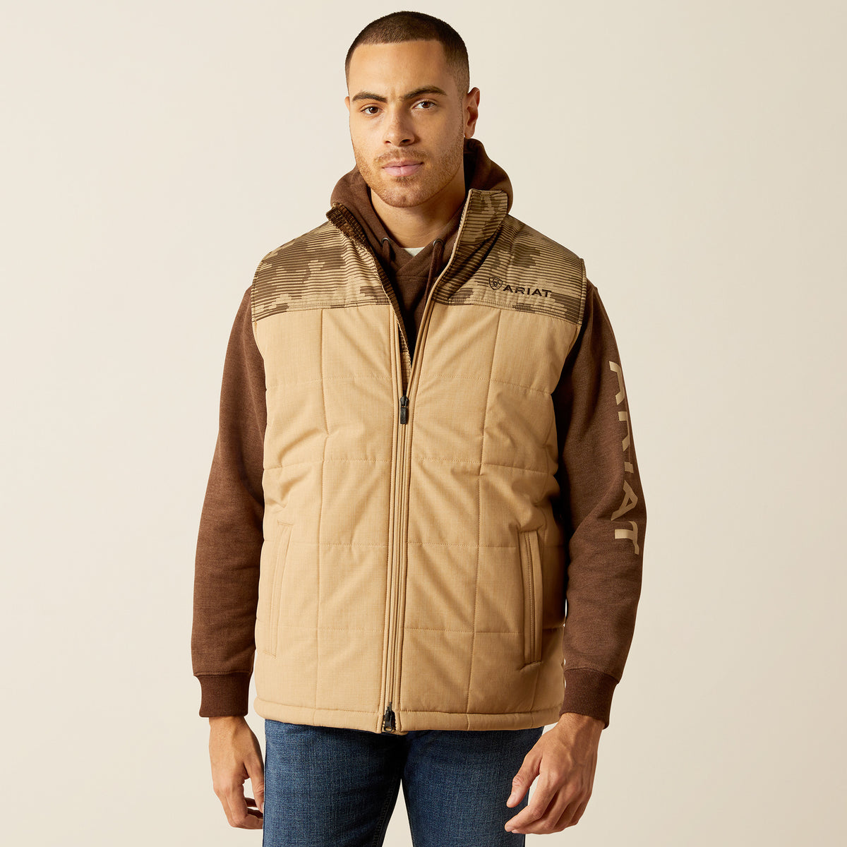Men's Ariat Crius Insulated Vest #10052815-C | High Country