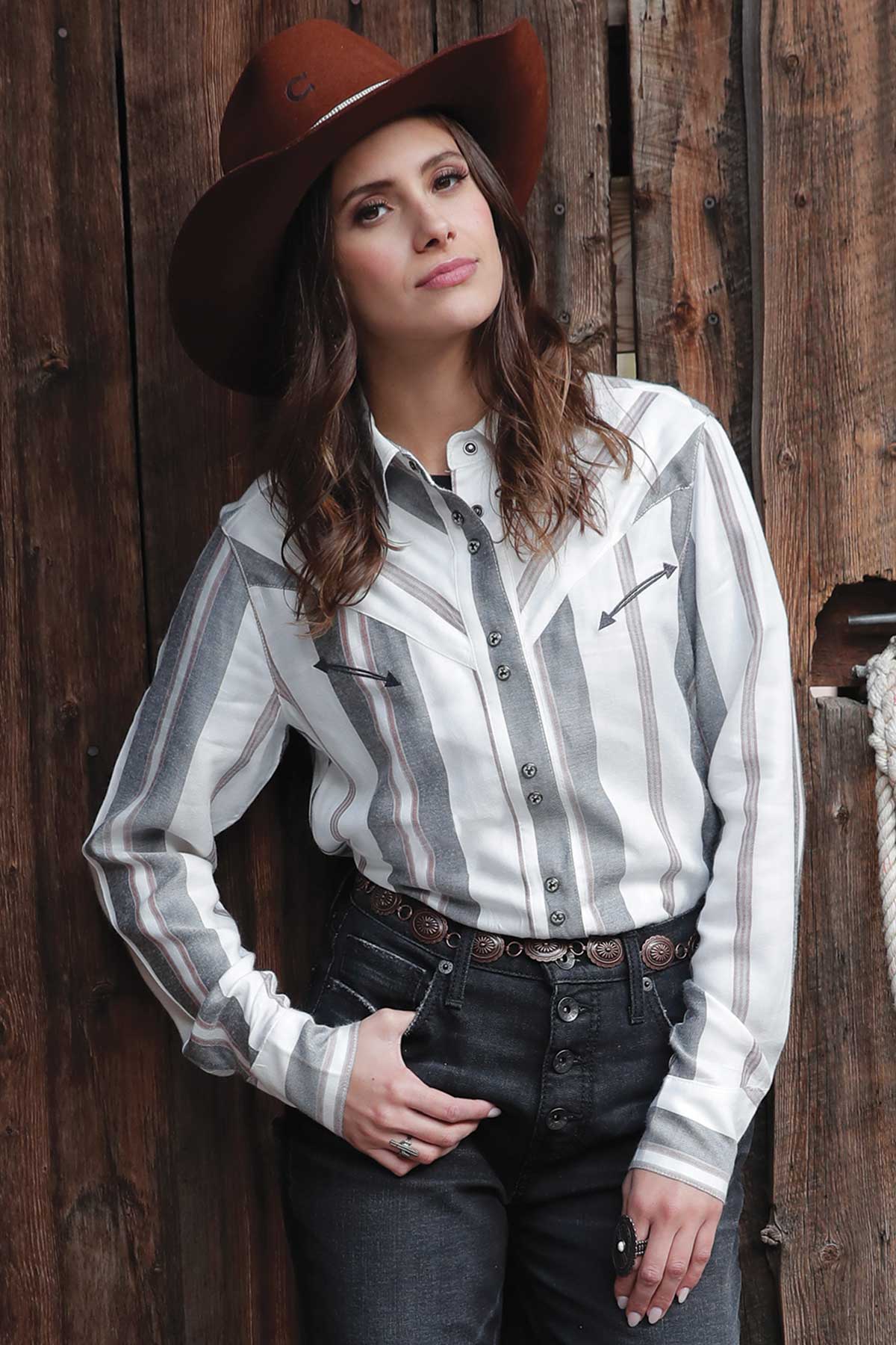 Women's Cruel Girl Snap Front Shirt #CTW7466005 High Country