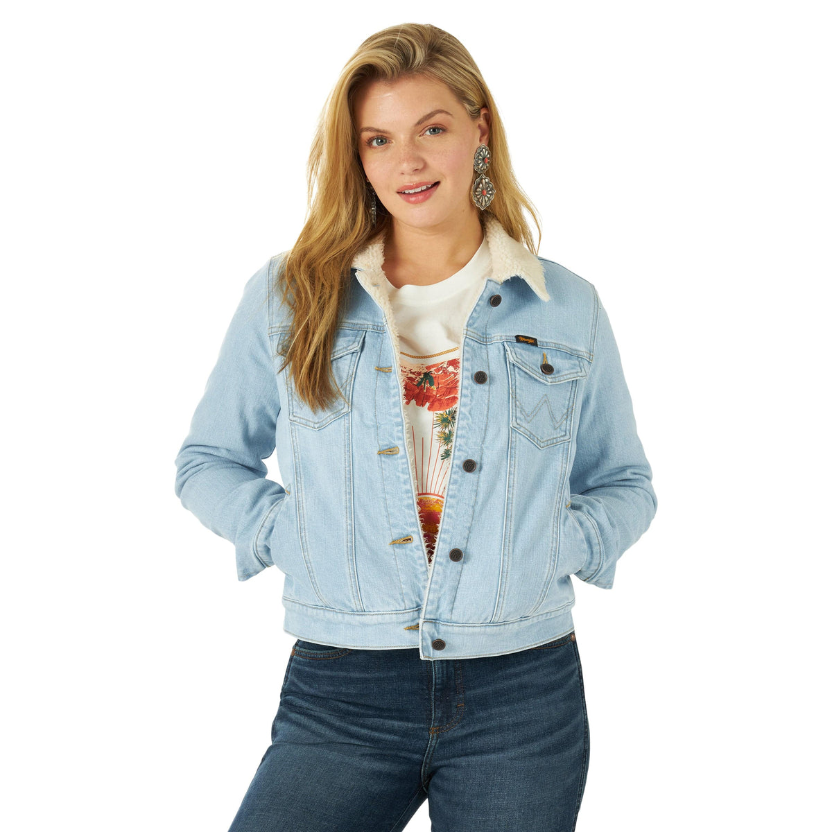Women's Wrangler Denim Jacket #112317322 High Country Western Wear