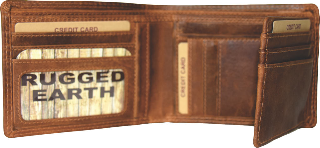 Men's Rugged Earth Bi-Fold Wallet #990008