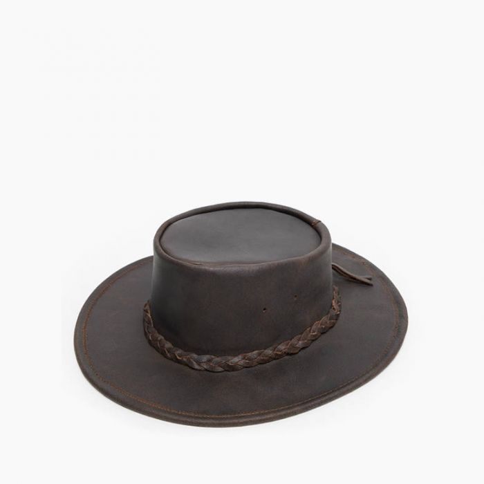 Minnetonka Leather Fold Up Hat #9523 | High Country Western Wear display picture 2