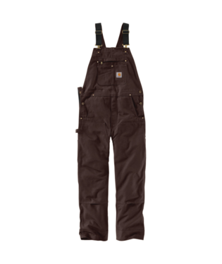 Men's Carhartt Dark Brown Bibs #102776-DKBX | High Country Western Men's Carhartt Dark Brown Bibs #102776-DKBX | High Country Western