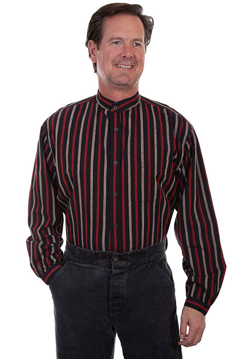 scully dress shirts Scully Men's Embroidered Snap Shirt