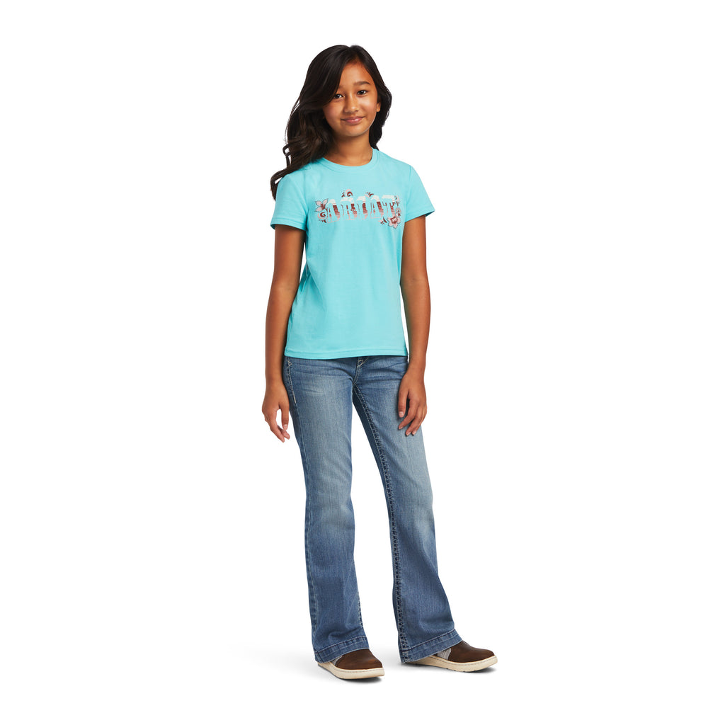 Girl's Ariat REAL Cactus T-Shirt #10040640-C