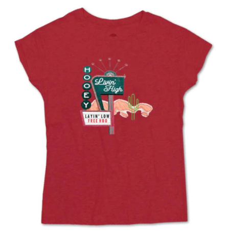 Girl's Hooey Roadside T-Shirt #HT1520RD-Y
