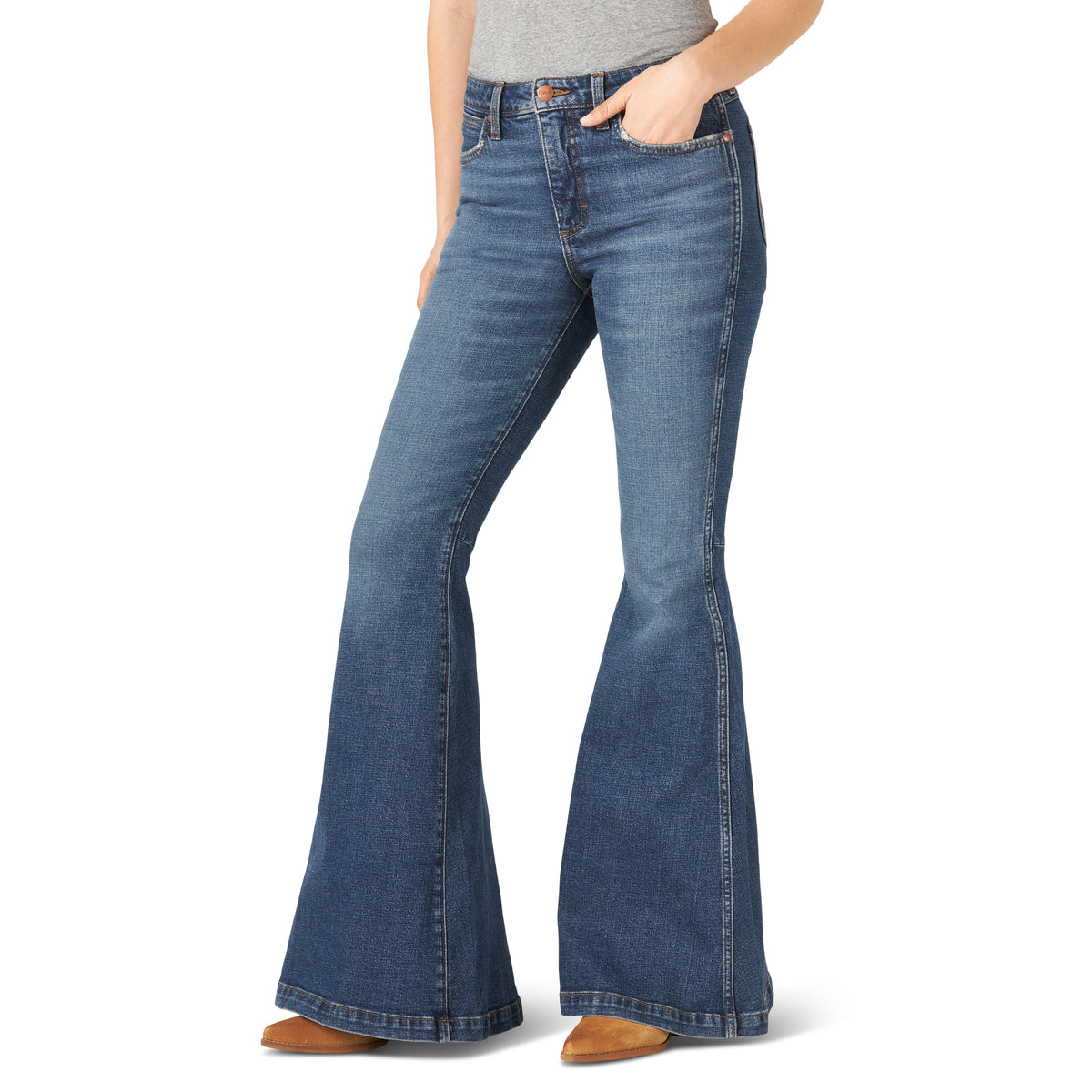 Women's Wrangler Retro High Rise Trumpet Flare Jean #11MPFKP