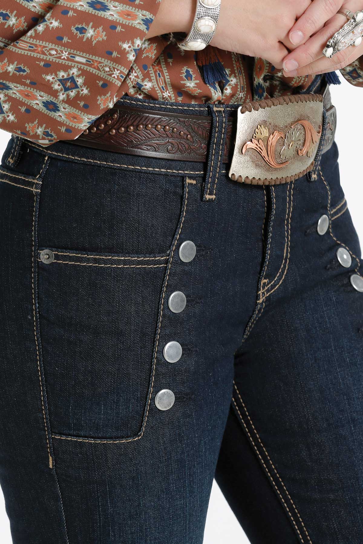 Jeans Donna Pantaloni Denim Campana Zampa Flare Gamba Larga TOOCOOL SA7011