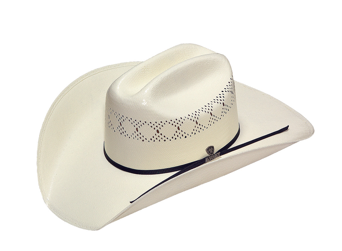 Ariat Double S 10x Straw Cowboy Hat