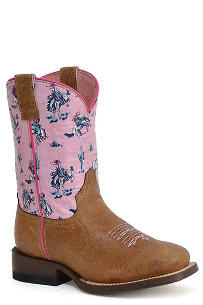 Youth's Roper Cactus Rider Western Boot #09-119-9991-0022 High