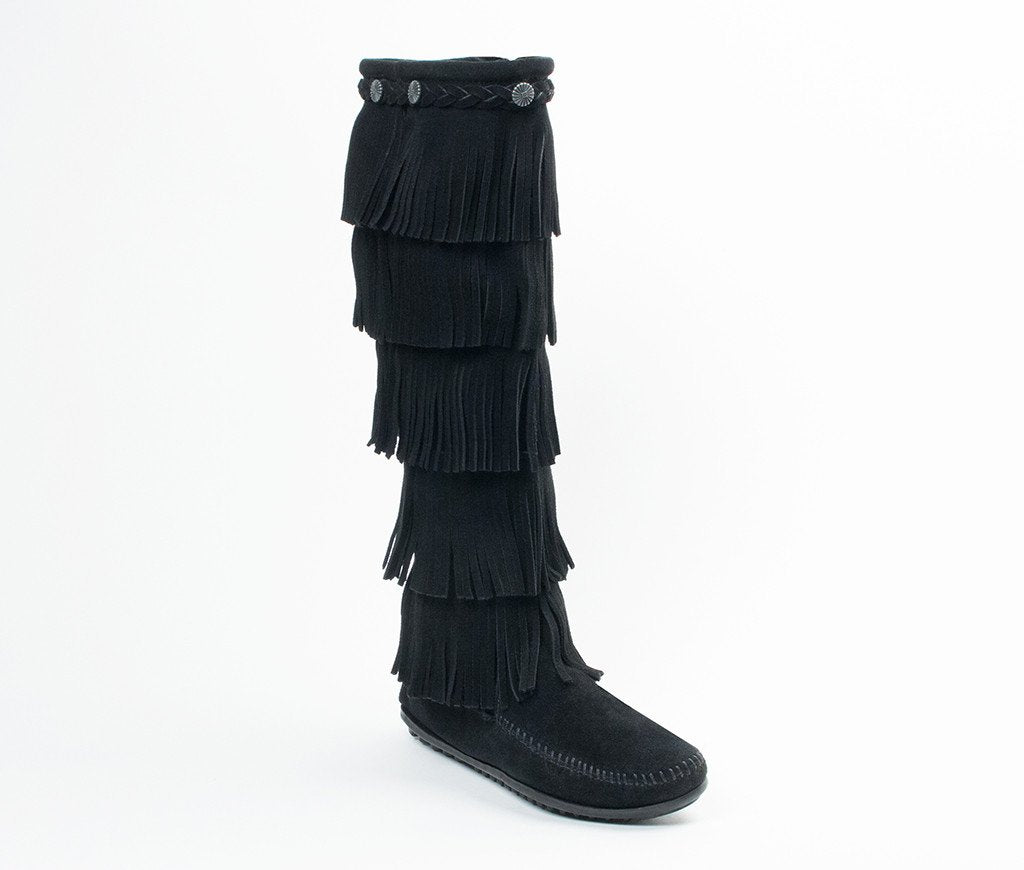 リーマドンナ　プリンセス Women's Minnetonka 5-Layer Fringe Boot #1659 | High Country