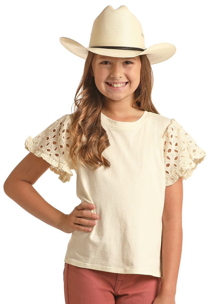 Girl's Rock & Roll Cowgirl T-Shirt #RRGT21R0Y2