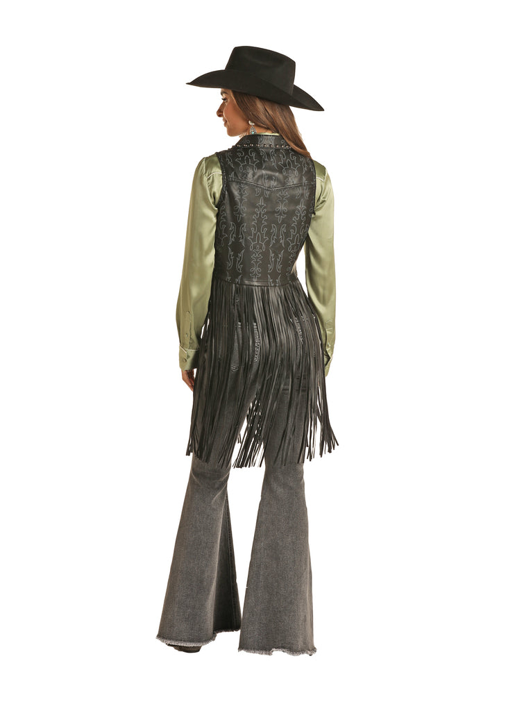 Women's Rock & Roll Cowgirl Vest #BW98D02273