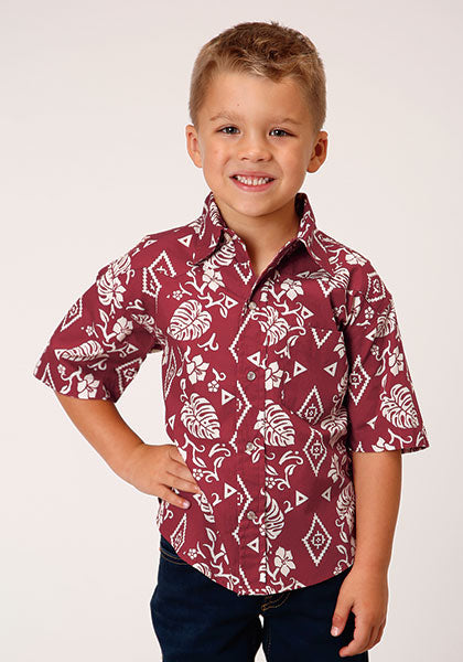 Boy's Roper Snap Front Shirt #03-031-0064-4040
