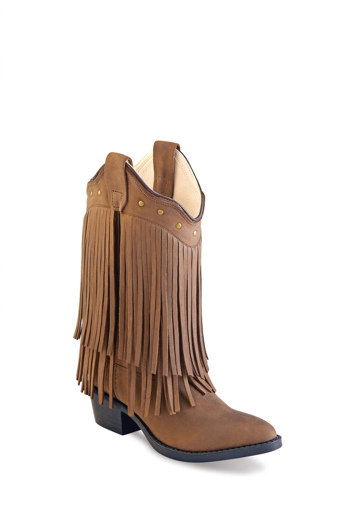 Youth's Old West Western Boot #CCY8125 (3.5Y-7Y)