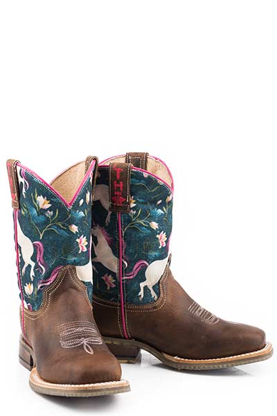 Youth's Tin Haul Sparkaly Western Boot #14-119-0077-0859BR