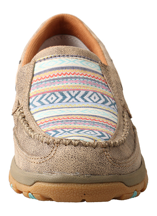 Women's Twisted X Boat Shoe Driving Moc with CellStretch #WXC0008-C